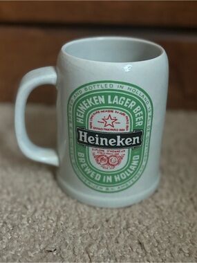 Heineken Stoneware Stein .5L